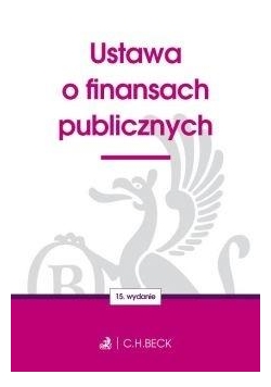 Ustawa o finansach publicznych w.15