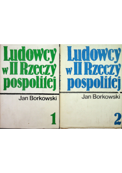 Ludowcy w II Rzeczypospolitej tomy od I do II