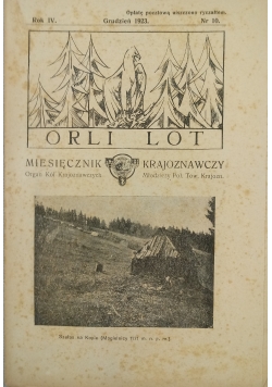 Orli Lot ,Nr .10, 1923 r.