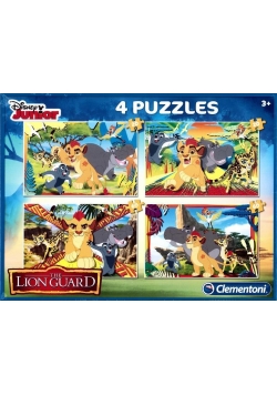 Puzzle 2x20+2x60 Król Lew - Lwia Straż