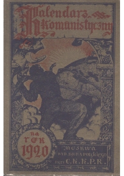 Kalendarz komunistyczny na rok 1920 Przedruk