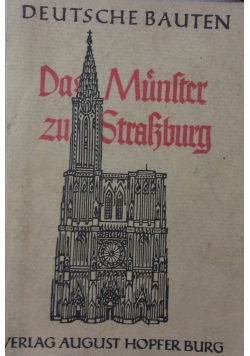 Das münster zu strassburg,1933r