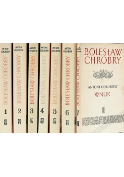 Bolesław Chrobry ,zestaw 7 ksiażek
