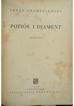 Popiół i Diament 1948 r.