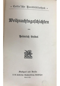 Weihnachtsgeschichten