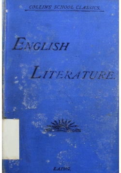 A history of English Literature ok 1910 r.