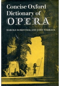 Concise Oxford Dictionary of Opera