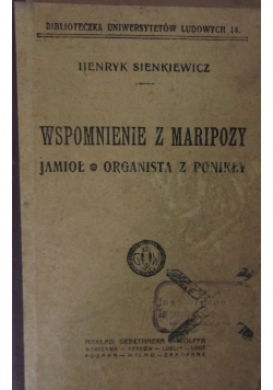 Wspomnienie z Maripozy 1912 r.
