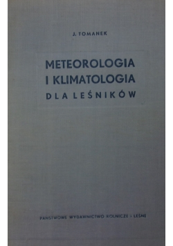 Meteorologia i klimatologia dla leśników