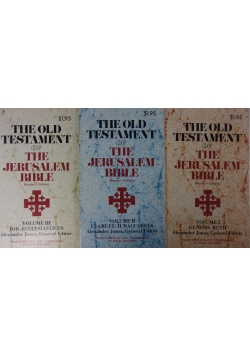 The Jerusalem Bible ,Tom I-III