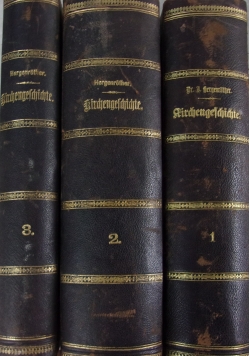 Handbuch der allgemeinen kirchengeschichte, tom I-III, ok 1879r.