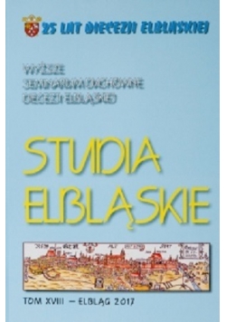 Studia elbląskie tom XVIII