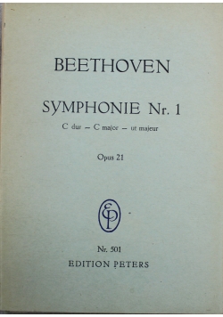 Beethoven symphonie nr 1 1800 r.