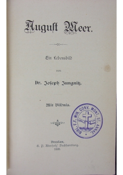 Augult Meer, 1898 r.