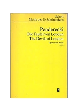 Penderecki Die Teufel von Loudun, The Devils of Loudun, nuty