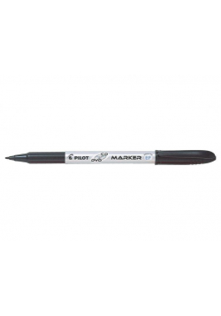 Marker CD/DVD Begreen czarny (10szt) PILOT