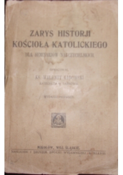 Zarys historii kościoła katolickiego dla wiernych, 1948 r.