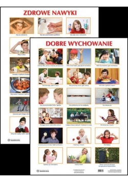 Plansza - Dobre wychowanie / Zdrowe nawyki