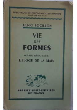 Vie des formes