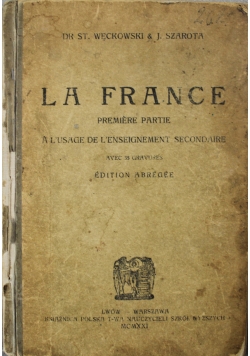 La France Premier Partie 1921 r.