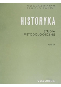 Historyka studia metodologiczne tom 4