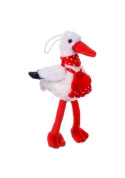 Bocian w fartuszku 20cm