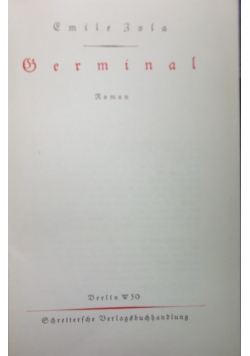 Germinal, 1920 r.