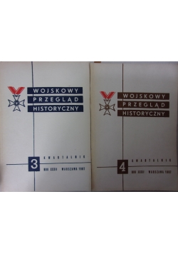 Wojskowy przegląd historyczny. Zestaw dwóch książek
