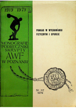 Pomiar w wychowaniu fizycznym i sporcie