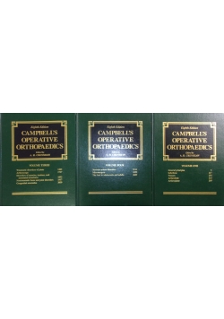 Campbell's operative orthopaedics