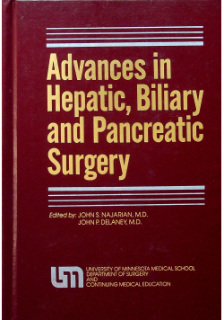 Advances in Hepatic Biliary and Pancreatic Surgery