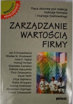 Zarządzanie wartością firmy