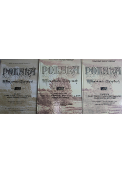 Polska w Krajobrazie i zabytkach 3 tomy