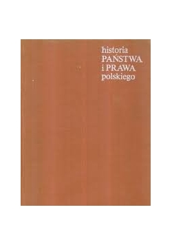 Historia państwa i prawa polskiego