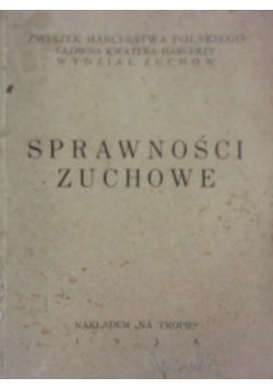 Sprawności zuchowe, 1936r.