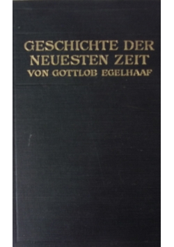 Geschichte der Neuesten zeit ,1917r.