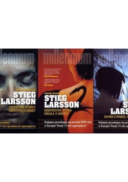 Millenium, zestaw 3 książek
