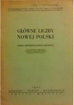Główne liczby nowej Polski, 1945 r.