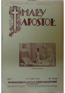 Mały Apostoł, nr 1, 1939r.