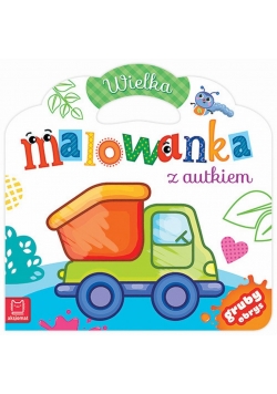 Wielka malowanka z autkiem