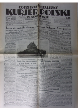 Codzienny niezależny Kurjer Polski w Argentynie, nr 3319 , reprint z 1942 r.
