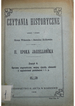 Czytania Historyczne Zeszyt 86 1908 r.