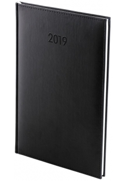 Kalendarz 2019 A4 Tygodniowy Vivella Czarny