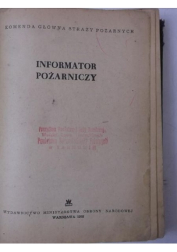 Informator pożarniczy