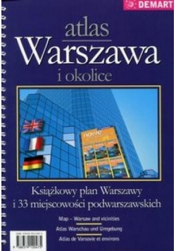Warszawa i okolice - atlas miasta
