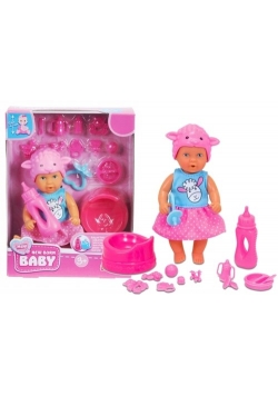 Lalka Mini New Baby Born - Przyjaciele zwierząt