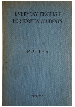 Everyday english for foregin students 1937 r