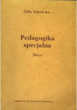 Pedagogika specjalna