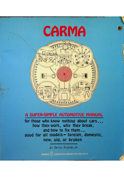 Carma a super simple automative manual