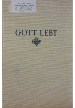 Gott Lebt, 1950 r.